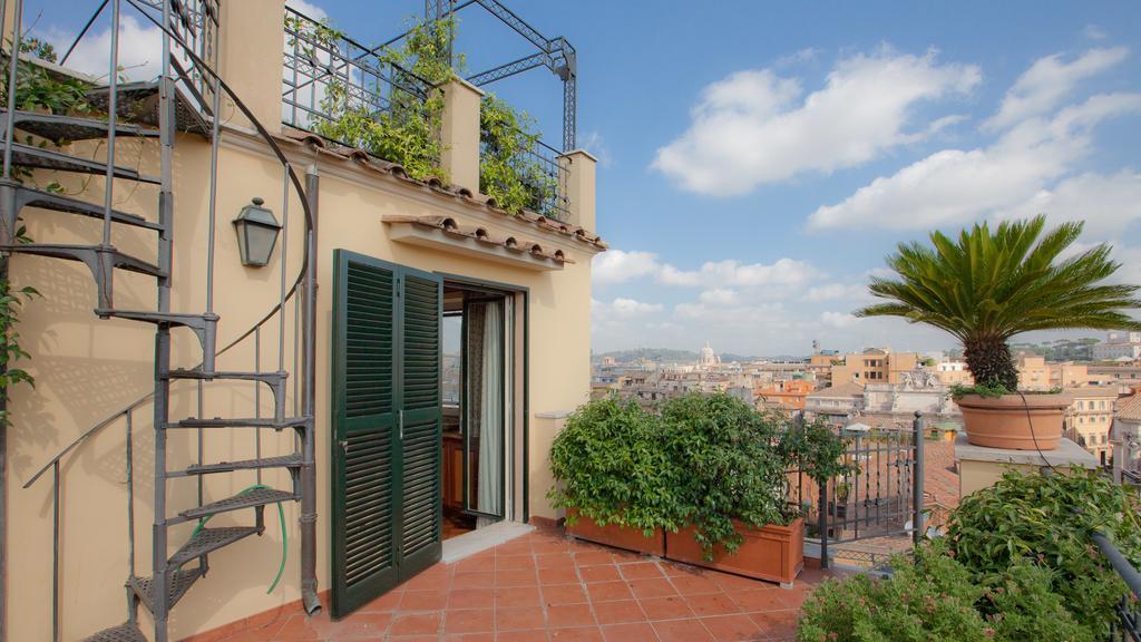 Fontana Di Trevi Penthouse Apartment Roma Exterior foto