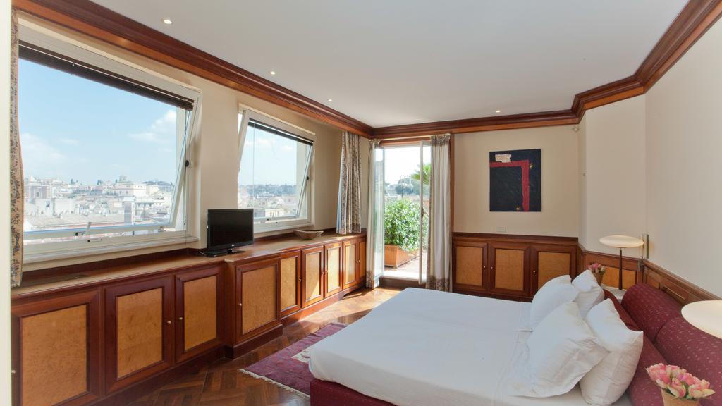 Fontana Di Trevi Penthouse Apartment Roma Exterior foto